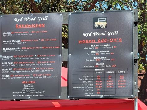A wood-burning grill is the focus of Redwoods cuisine. . Red wood grill catering waterford township menu